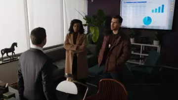 Gant Down Puffer Jacket worn by Joe Velasco (Octavio Pisano) as seen in Law & Order: Special Victims Unit (S26E11)