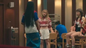 Pantalón corto Sweet Runner de Asos Design usado por Amaia Olaberria (Clara Galle) como se ve en Olympo (S01E01)