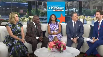 Robe Cara Cara Octana portée par Jenna Bush Hager comme on le voit dans Today le 24 juillet 2025