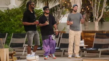 Air Max Hyper Grape Sneakers worn by Tommy Brown as seen in Hitmakers (S01E05)