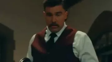 Happy Gilmore 2 Travis Kelce Maroon Vest (Travis Kelce) in Happy Gilmore 2