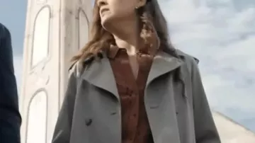 NCIS Tony & Ziva S01 Ziva David Manteau en coton porté par Ziva David (Côte de Pablo) dans NCIS : Tony & Ziva (S01)