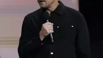 One Battle After Another Bob Ferguson Leather Jacket worn by Bob Ferguson (Leonardo DiCaprio) in The Battle of Baktan Cross