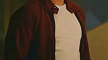 Red Jacket of Johnny Storm / Human Torch (Joseph Quinn) in The Fantastic Four: First Steps