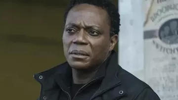 Peacemaker S02 Chukwudi Iwuji Black Jacket Clemson Murn (Chukwudi Iwuji) in Peacemaker (S02)