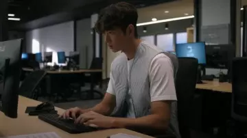 Aime Leon Dore Vest worn by Steven Conklin (Sean Kaufman) as seen in The Summer I Turned Pretty (S03E04)