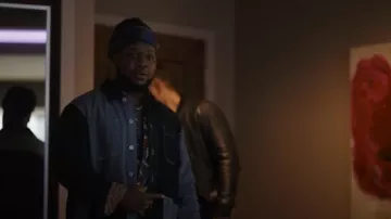 Hugo Boss Denim Shirt Jacket worn by Colter Shaw (Chris De'Sean Lee) as seen in Tracker (S02E17)