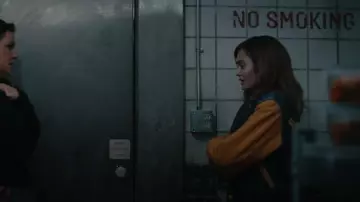 Vintage Style Jacket worn by Jackie (Ella Purnell) as seen in Yellowjackets (S03E04)