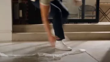 Baskets Achilles High portées par Evan « Buck » Buckley (Oliver Stark) dans le 9-1-1