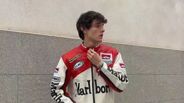 Chaqueta de carreras Marlboro - Icono de la moda vintage del automovilismo