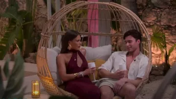 Robe longue Murci portée par Lucy Syed comme on le voit dans Perfect Match (S03E02)