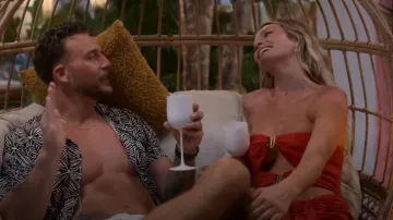 Robe culte Gaia Donna portée par Juliette Porter comme on le voit dans Perfect Match (S03E02)