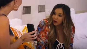 Lovers and Friends Maddison Top usado por Nicole Polizzi como se ve en Jersey Shore: Family Vacation (S08E10)