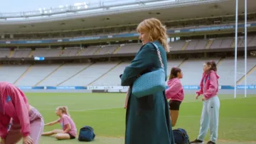 Saben Dane Shoulder Bag worn by Alexa Crowe (Lucy Lawless) as seen in My Life Is Murder (S05E01)