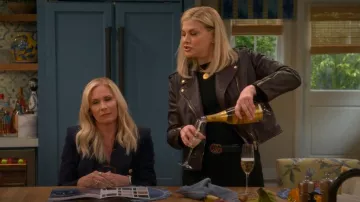 All Saints Balfern Jacket worn by Carol (Kristen Johnston) as seen in Leanne (S01E04)