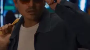 Eenie Meanie 2025 John Green Veste en coton portée par John (Karl Glusman) dans Eenie Meanie