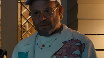 Camisa estampada de pez Platonic S02 de Seth Rogen en Platonic (2023)