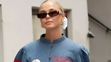 Chaqueta vaquera Freya Dalsjo Copenhagen Fashion Week SS26 en Freya Dalsjø AW16 på 60 sekunder | Modeugen NU | DR K