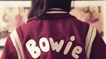 BOWIE Jacket worn by Christiane (Natja Brunckhorst) in Christiane F. Christiane F. BOWIE Jacket