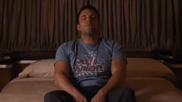 Evel Knievel Nr. 1 T-Shirt worn by Christian Wolff (Ben Affleck) in The Accountant