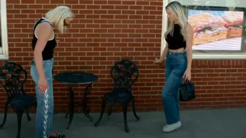 Celine Smooth Calfskin Micro Luggage worn by Calah Jackson as seen in The McBee Dynasty: Real American Cowboys (S02E01)