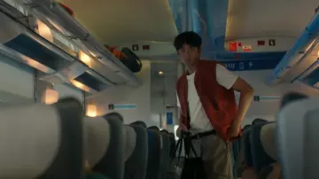 Universal Works Fleece Gilet worn by Steven Conklin (Sean Kaufman) as seen in The Summer I Turned Pretty (S03E05)