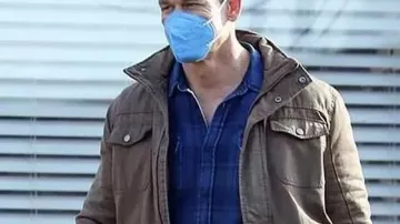 John Cena Peacemaker S02 Brown Jacket worn by Christopher Smith / Peacemaker (John Cena) in Peacemaker (S02)