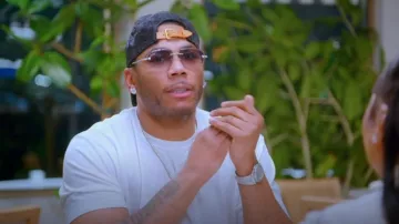 Casquette Louis Vuitton Monogram Essential portée par Nelly comme on le voit dans Nelly & Ashanti : We Belong Together (S01E07)