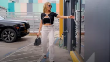 Alexander Wang Straight Leg worn by Lisa Hochstein as seen in The Real Housewives of Miami (S07E09)