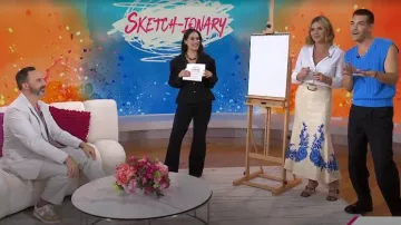 Nike Court Vision Sneaker worn by Tony Hale as seen in Today with Jenna & Friends on August 8, 2025