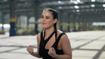 Alix NYC Astor Bodysuit worn by Donna Farizan as seen in Today with Jenna & Friends on August 8, 2025