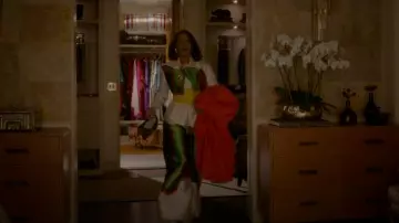 Harbison Soleil Rouge Pyjama Pants worn by Lisa Todd Wexley (Nicole Ari Parker) as seen in And Just Like That… (S03E11)