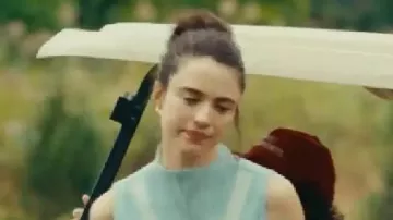 Happy Gilmore 2 Gilet Qualley Gilet Pull Gilet (Margaret Qualley) en Happy Gilmore 2