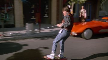 The Nike of the future by Marty McFly (Michael J. Fox) in Back to the Future II