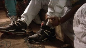Zapatillas Bishop's (Tupac Shakur) negras Reebok Pump en Juice