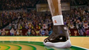 Air Jordan Space Jam usado por Michael Jordan en Space Jam