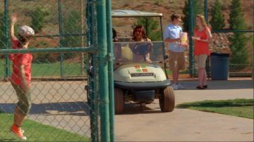The converse orange high tops of Kelsi in High school music hall 2