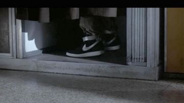 Les sneakers Nike Vandal Hi Top de Kyle Reese dans Terminator