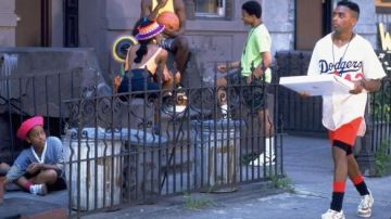 The Nike Air Trainer 3 PRM “Medicine Ball” of Mookie (Spike Lee) in Do The Right Thing