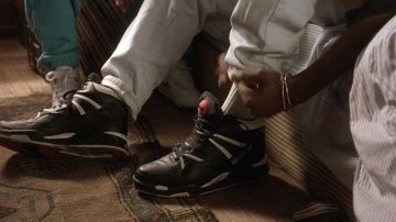 Les sneakers Reebok Pump de Bishop (Tupac Shakur) dans Juice