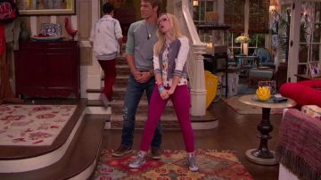 sneakers high tops silver Maddie Rooney (Dove Cameron) in Liv and Maddie