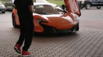 The Nike Air Tech Challenge Hybrid Red in Ballers