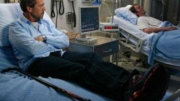 The pair of Nike Shox Junga II to Hugh Laurie in Dr. House