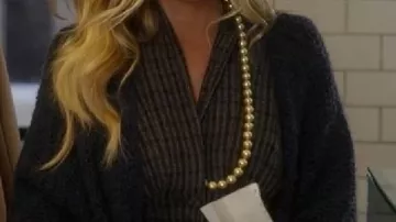 Checked Tailored Jacket worn by Self (Sarah Jessica Parker) in And Just Like That... The Documentary