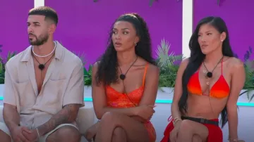 I.AM. Mini vestido GIA Calypso usado por Malisha Jordan como se ve en Love Island (S12E56)