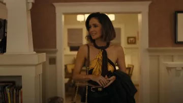 Johanna Ortiz Rooftop Serenade Floral Jacquard Cropped Top porté par Sylvia (Rose Byrne) comme on le voit dans Platonic (S02E03)