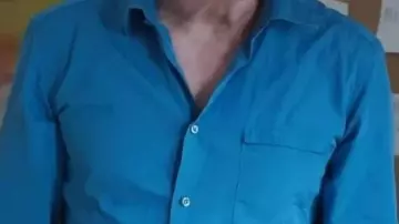 Only Murders in the Building S05 Blue Shirt worn by Charles-Haden Savage (Steve Martin) as seen in Only Murders in the Building (S05)