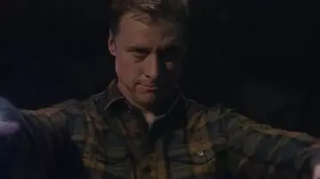 Resident Alien Brown Plaid Shirt worn by Harry Vanderspeigle (Alan Tudyk) as seen in Resident Alien (S04E10)