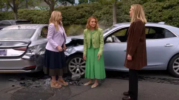 Ramy Brook Sylvie Dress worn by Mary (Jayma Mays) as seen in Leanne (S01E15)