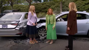 Franco Sarto Shauna Flats worn by Mary (Jayma Mays) as seen in Leanne (S01E15)